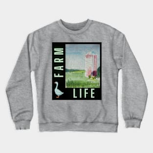 Farm Life & Silo v4 Crewneck Sweatshirt